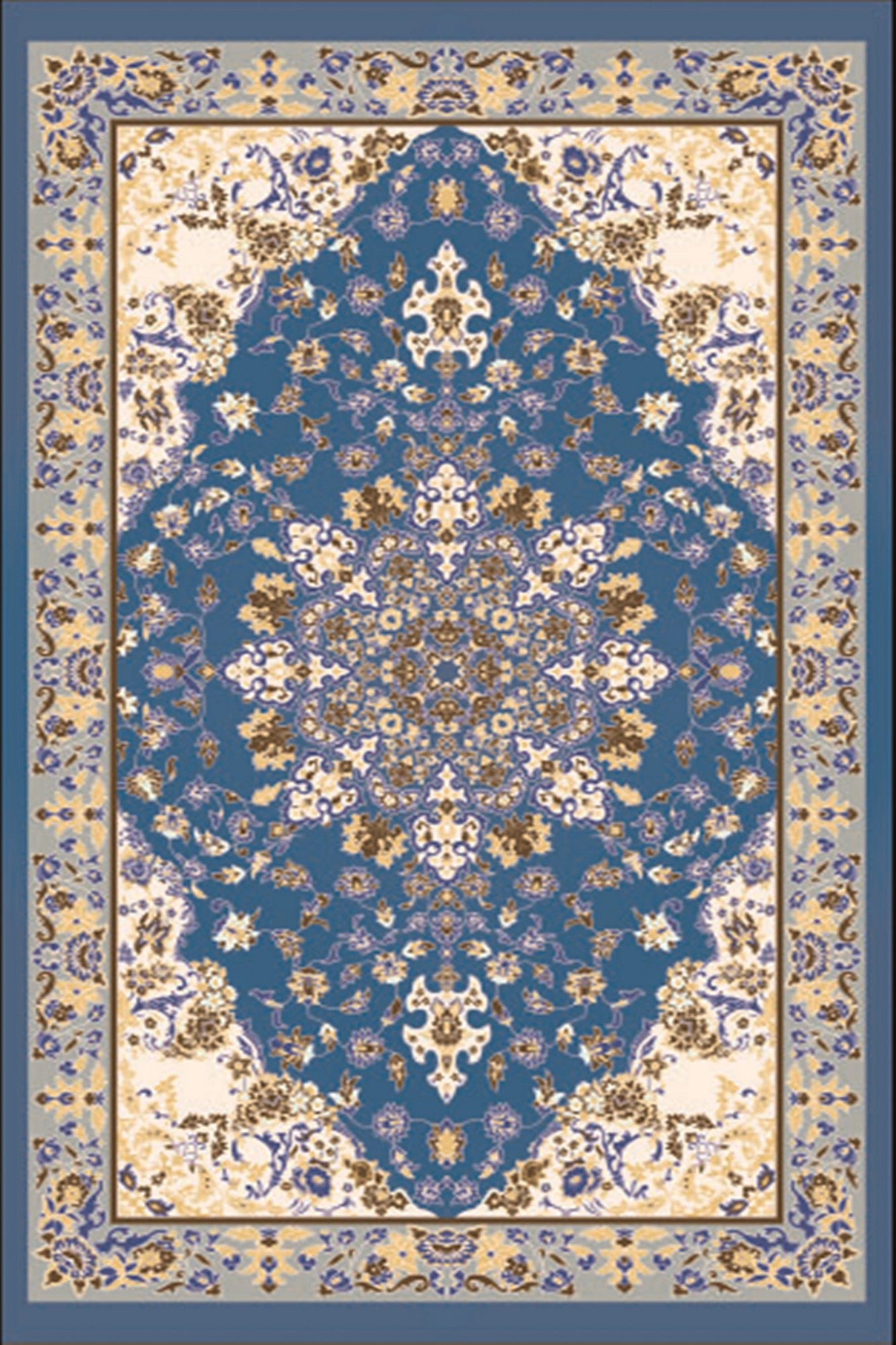 Tepih (80 x 300), ELS1016 - S - Blue