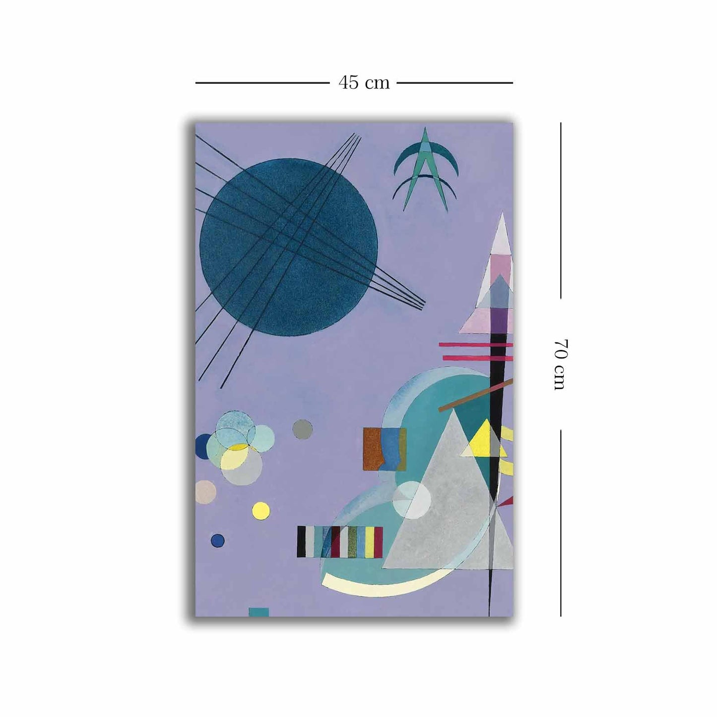 Ukrasna slika na platnu 4570KANDINSKY023