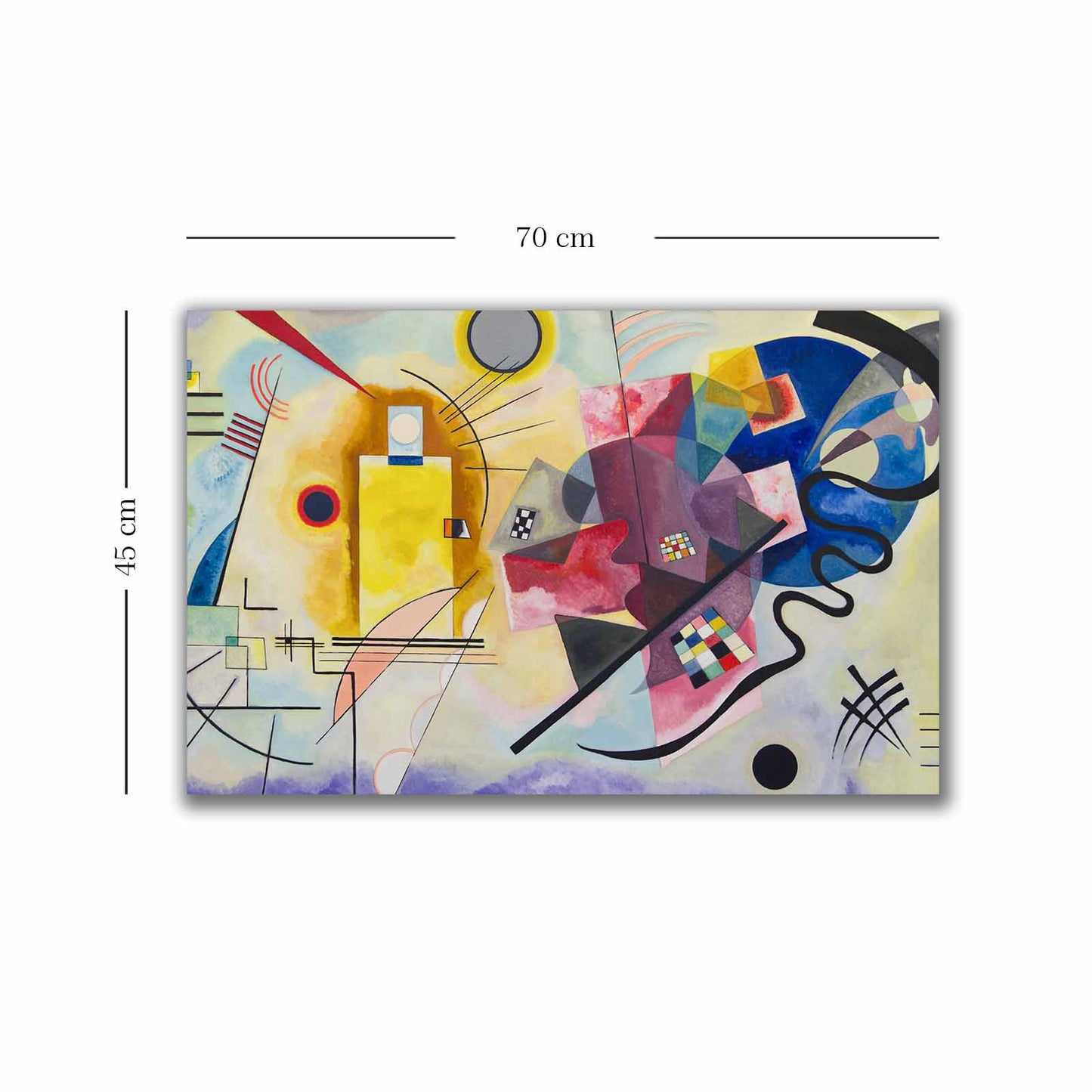 Slika dekorativna na platnu, 4570KANDINSKY028