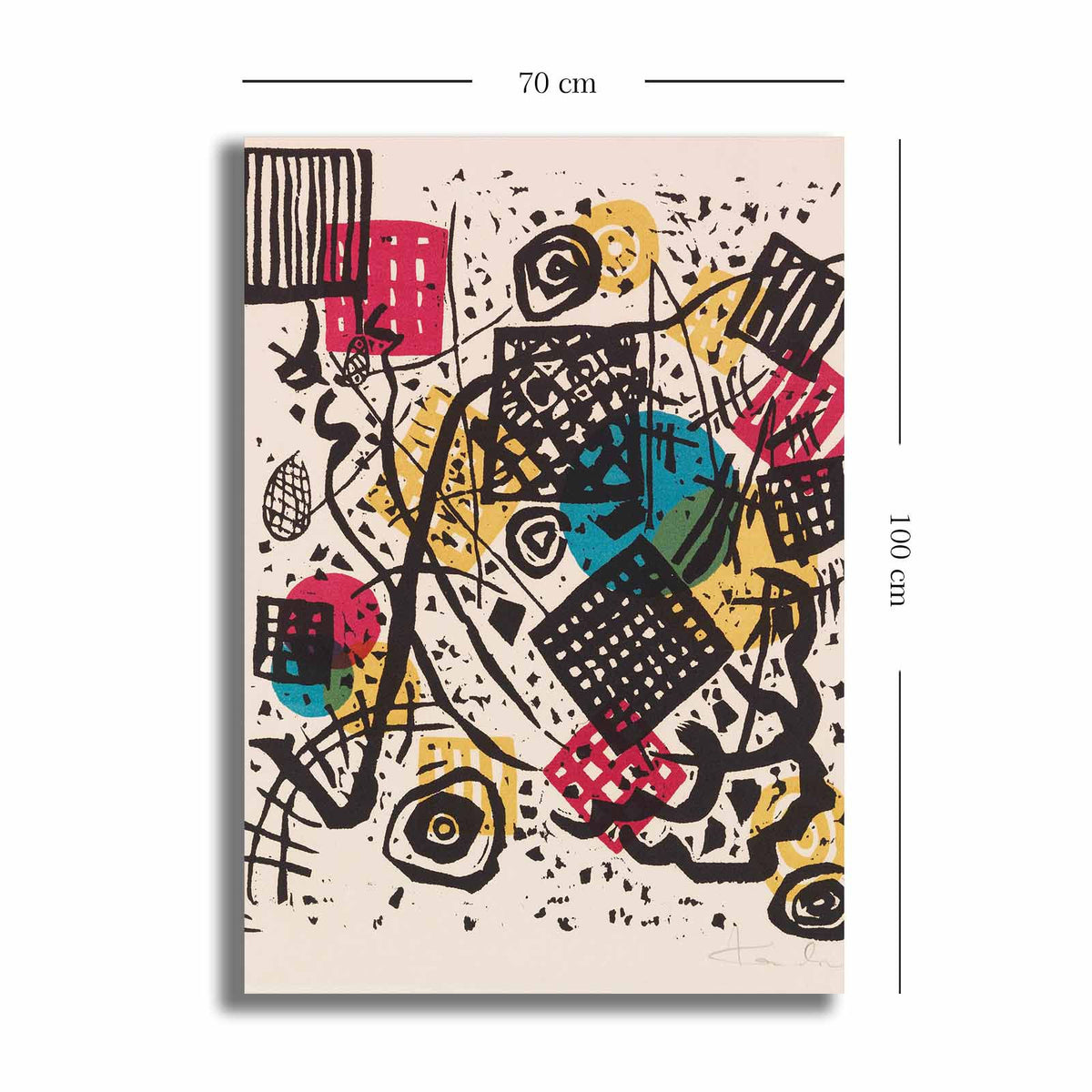 Ukrasna slika na platnu 70100KANDINSKY005