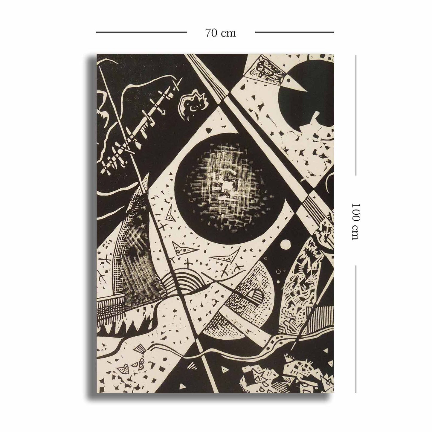 Ukrasna slika na platnu 70100KANDINSKY009