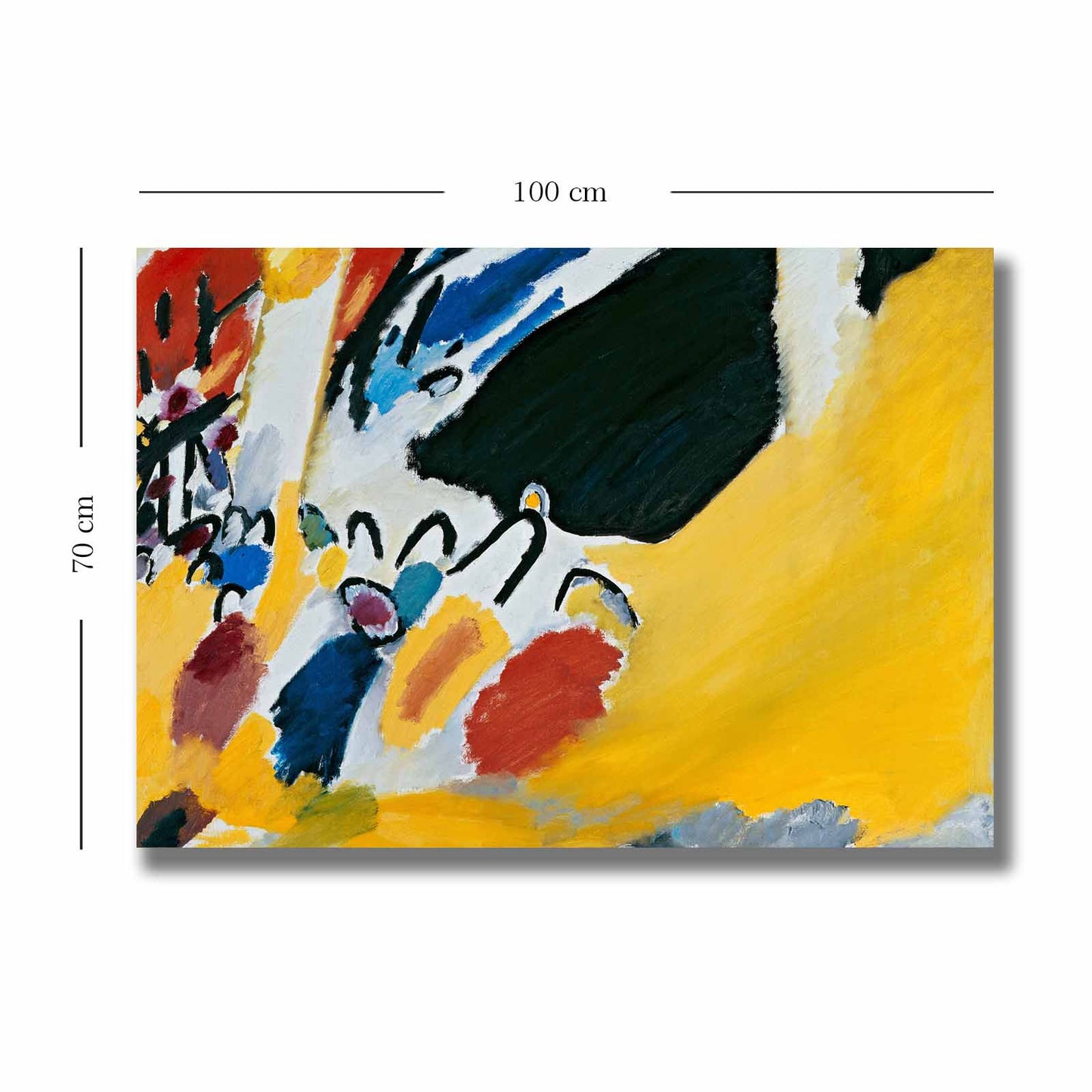 Slika dekorativna na platnu, 70100KANDINSKY012