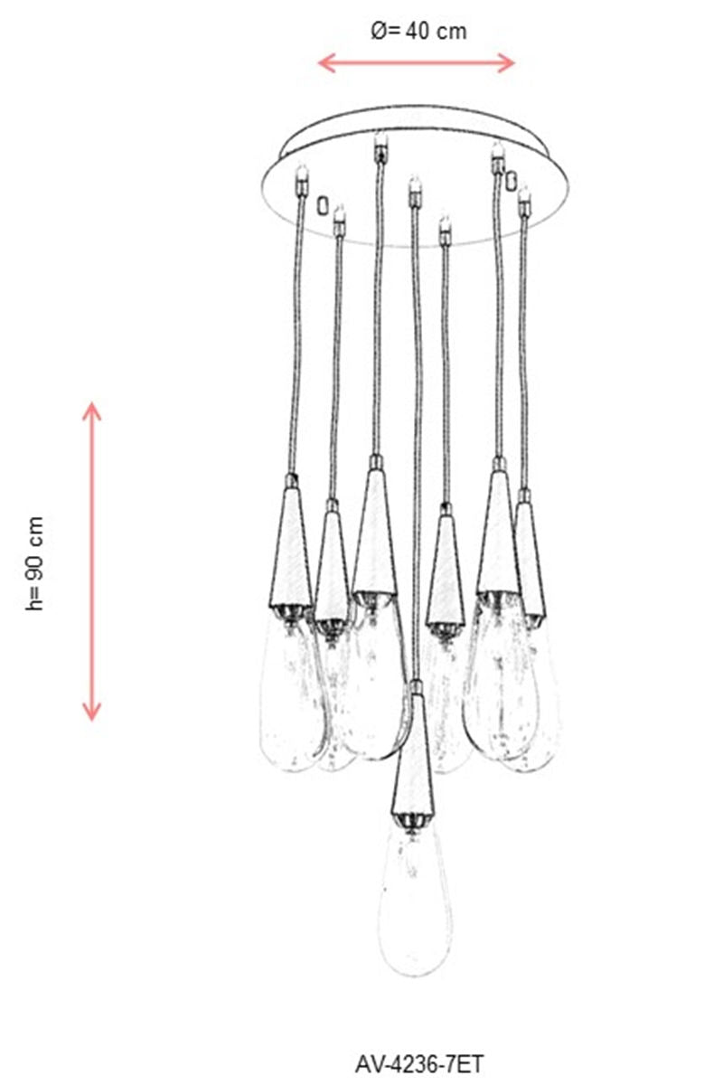 Luster AV-4236-7ET