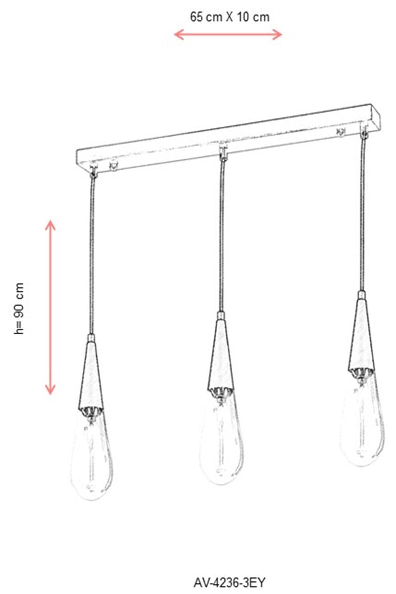 Luster AV-4236-3EY