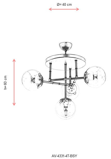 Luster AV-4331-4T-BSY