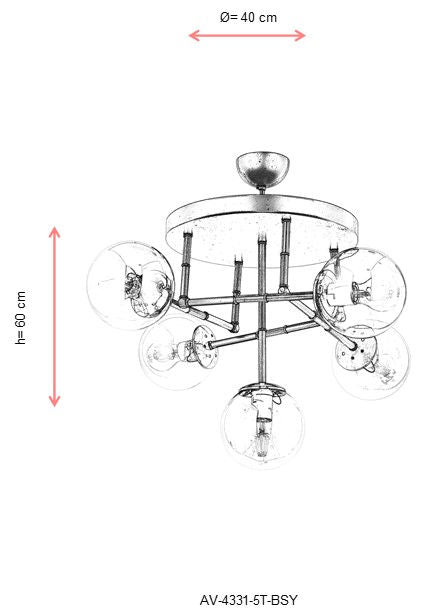 Luster AV-4331-5T-BSY