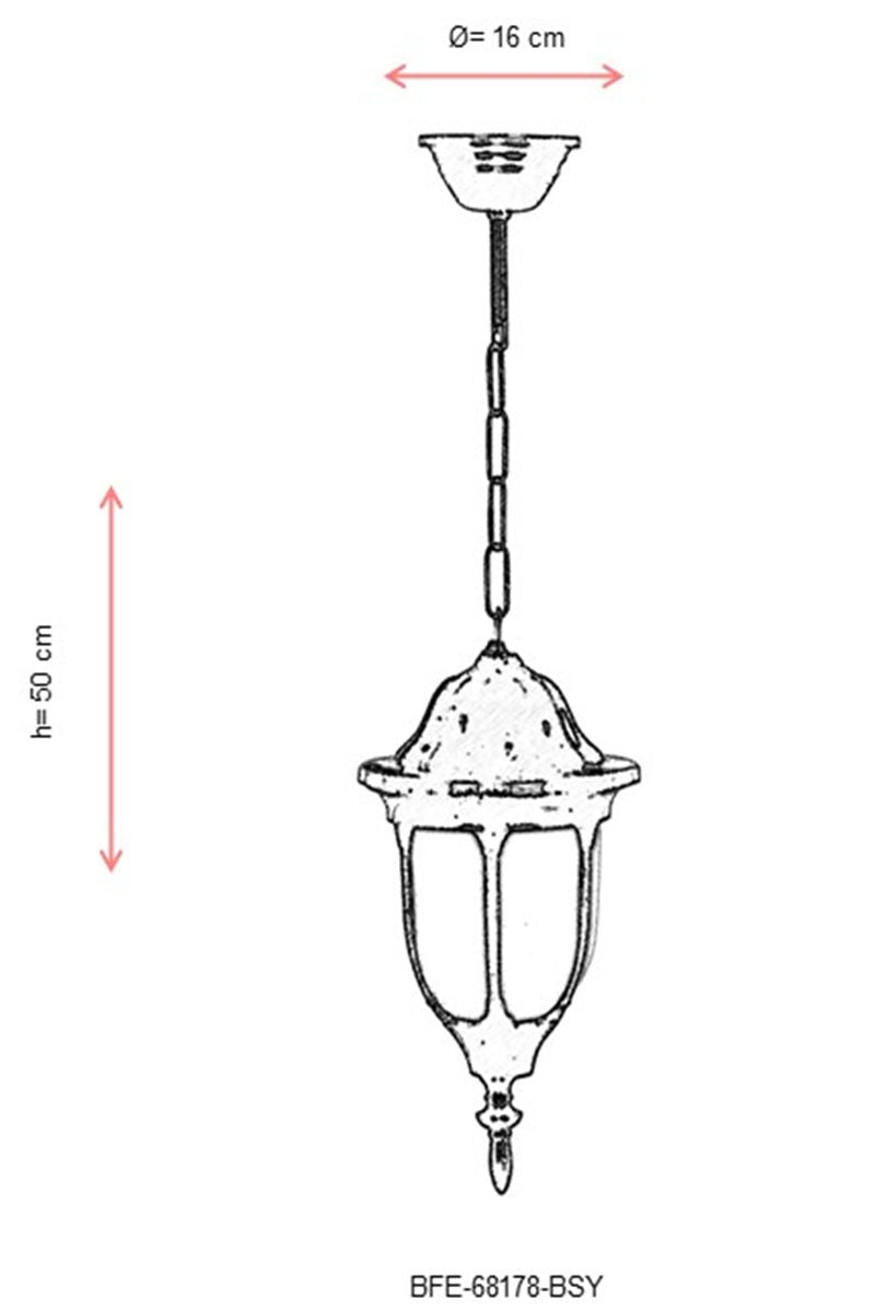 Vanjski luster BFE-68178-BSY