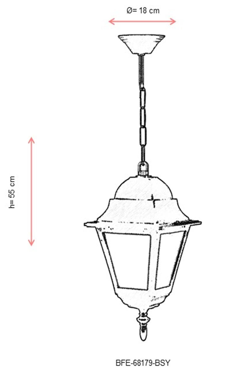 Vanjski luster BFE-68179-BSY
