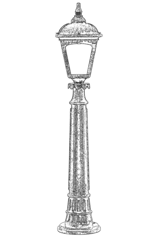 Vanjska podna svjetiljka BSU-68185-BKR-M1-B