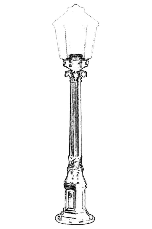Vanjska podna svjetiljka BSU-68197-1BSY-M1-B