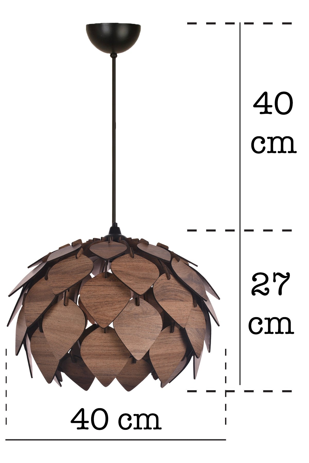 Luster ASPEN, smeđa boja