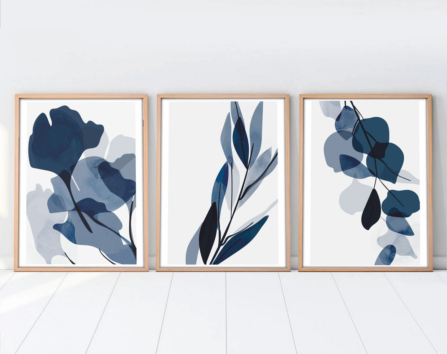 Ukrasna uokvirena MDF slika (3 komada) Huhu207 - 20 x 30