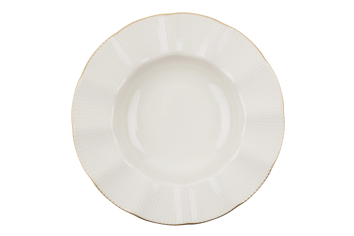 Porculanski set tanjura 24 dijelni CREAM, MLN24Y214R520