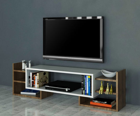 TV jedinica, Sema - White, Walnut