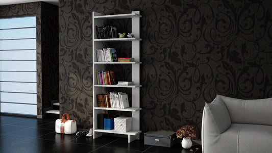 Polica za knjige, Order - White