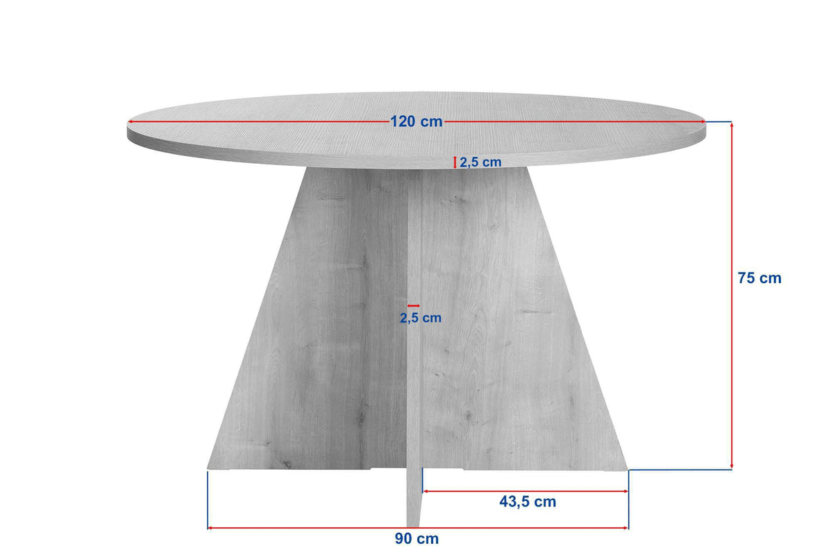 Blagovaonski stol 431, boja oraha