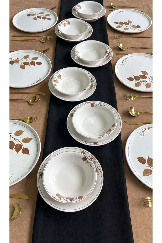 Set za večeru (18 komada) 117, Višebojni