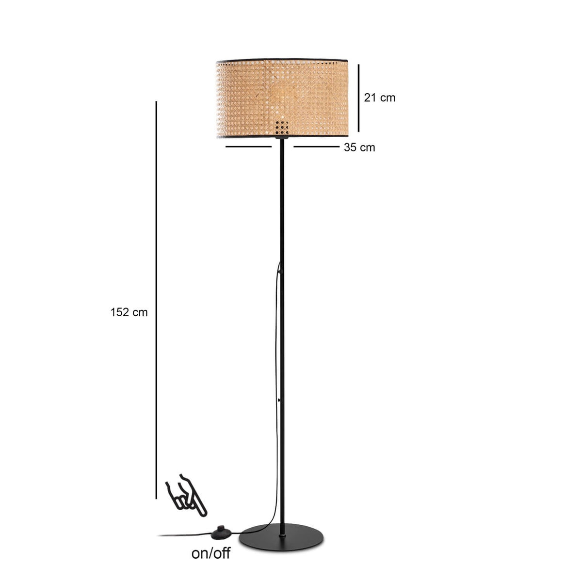 Podna lampa 241611
