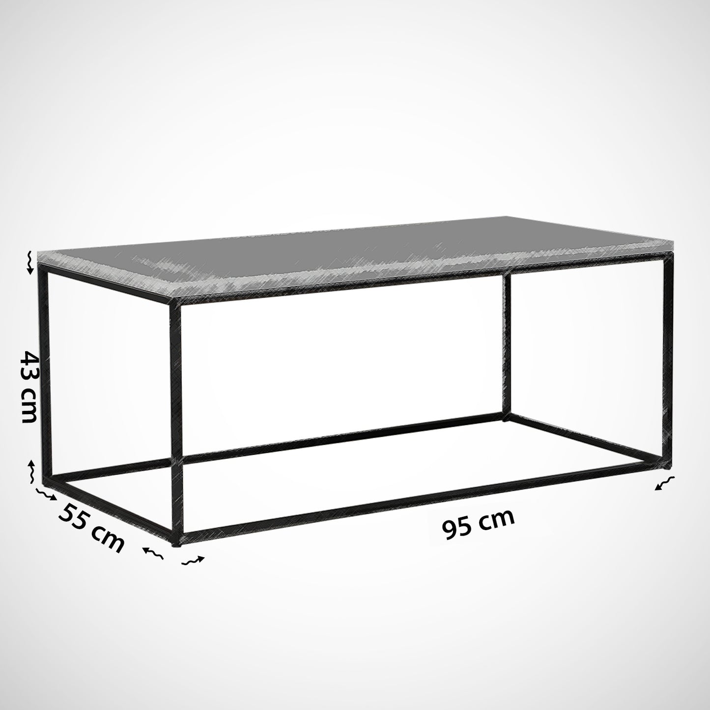 Stolić za kavu, Cosco - Oak