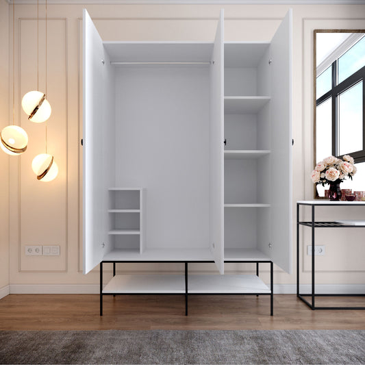 Garderoba, Martin 3 - White