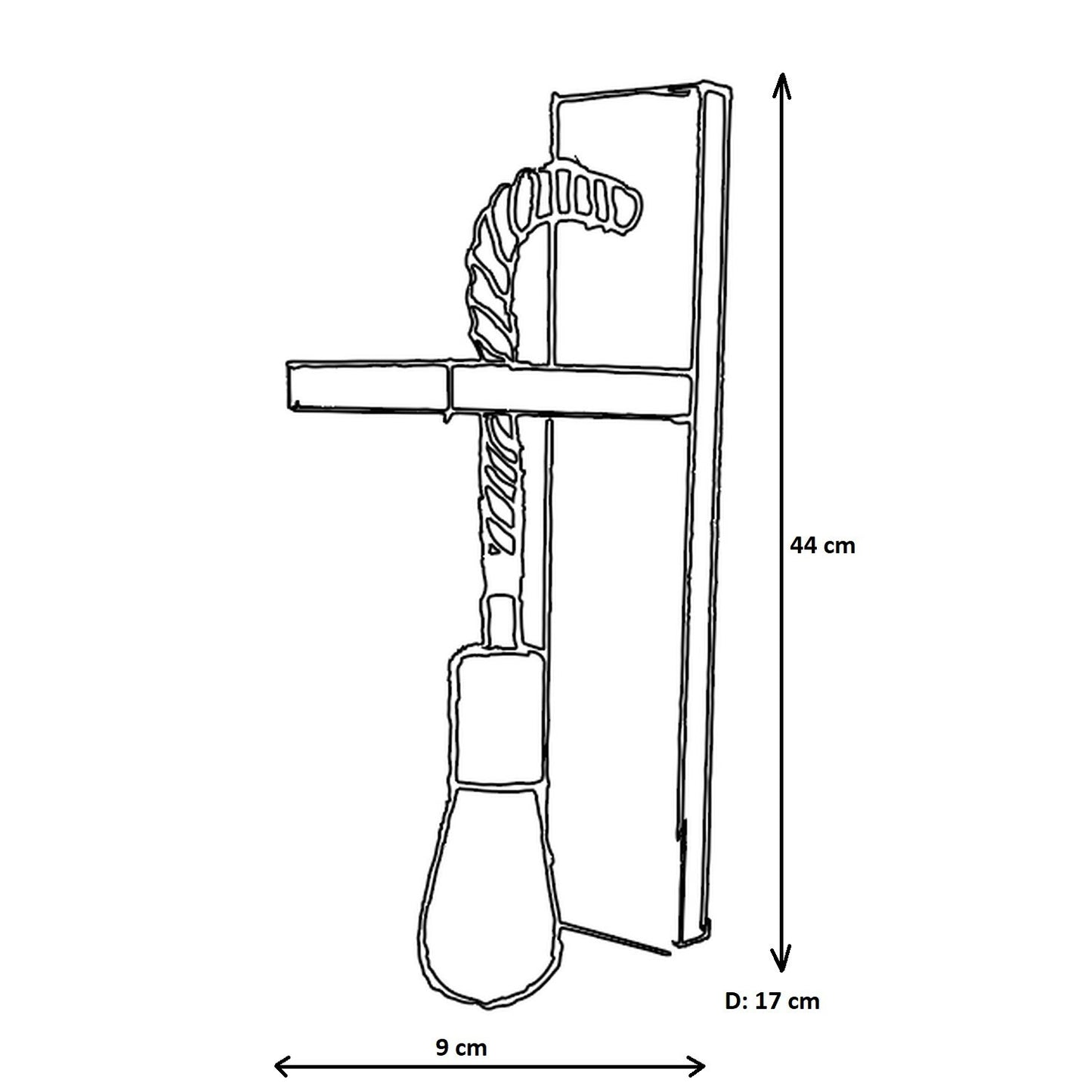 Zidna lampa, 806ALD1466