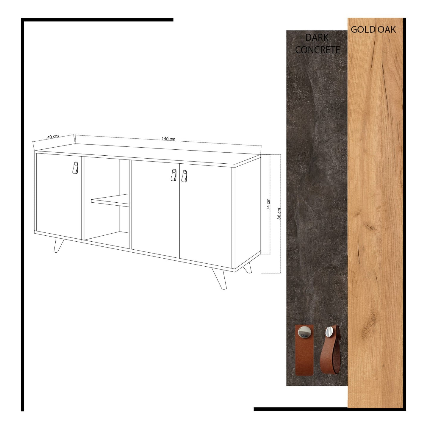 Konzola, Planky