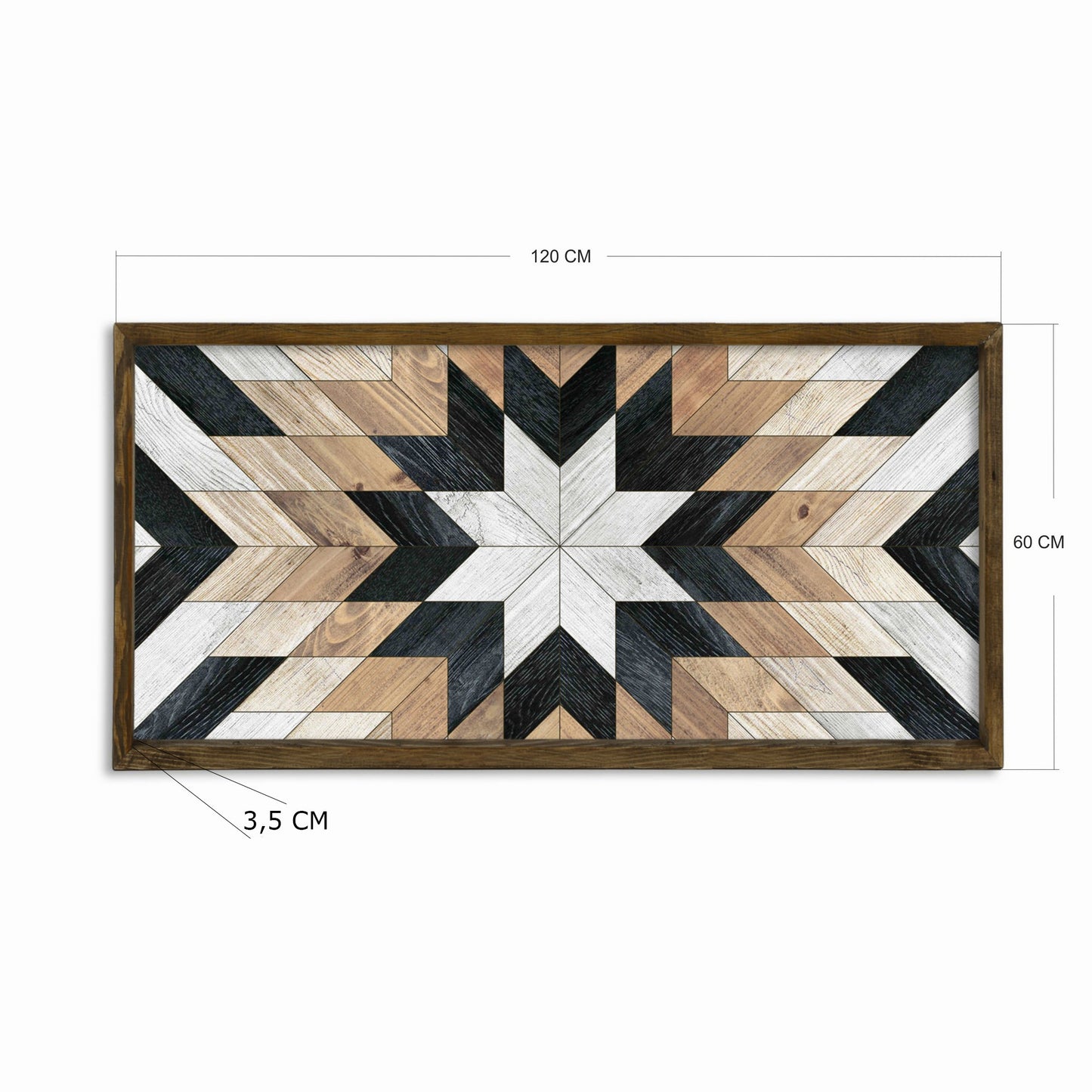 Ukrasno uokvireno mdf slika, TAH034