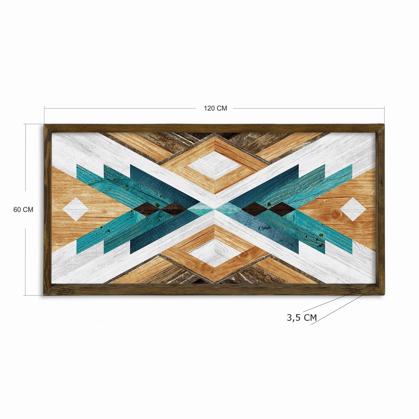 Ukrasno uokvireno mdf slika, TAH042