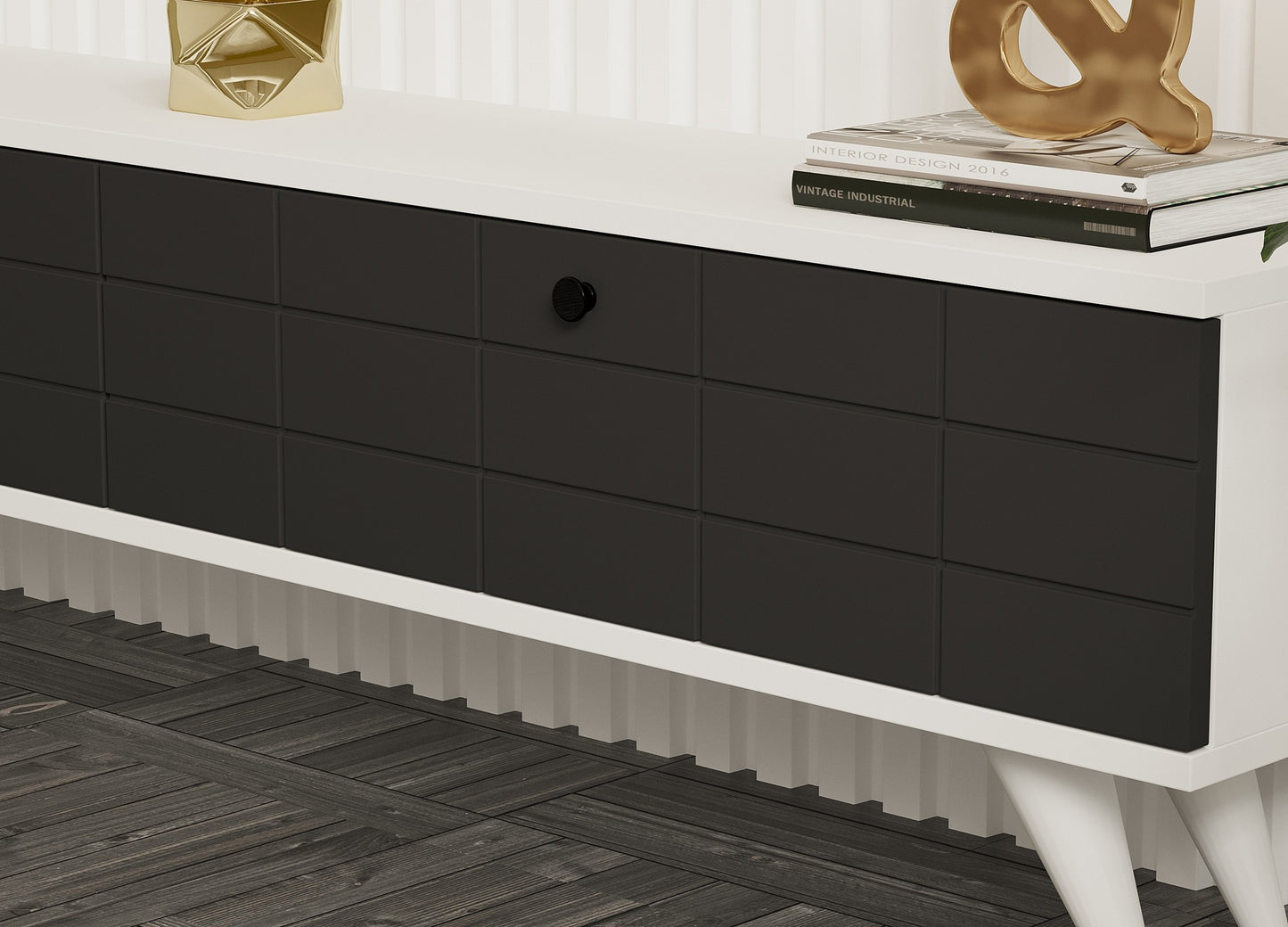 Stalak za televizor, Alberi - Anthracite, White