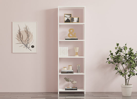 Polica za knjige, New - White