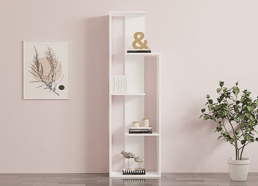 Polica za knjige, Wand - White
