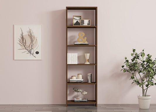 Polica za knjige, New - Walnut