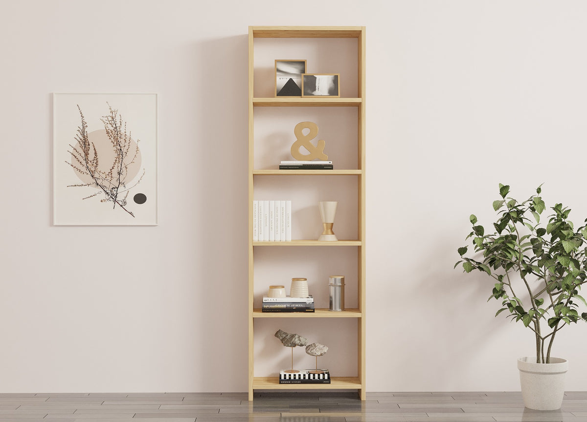 Polica za knjige, New - Oak