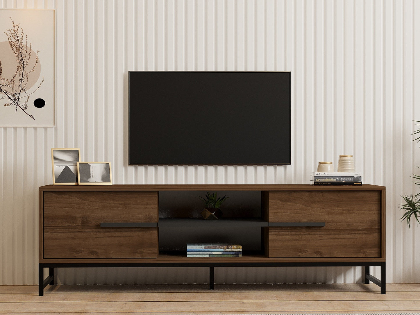 Stalak za televizor, Mono - Walnut