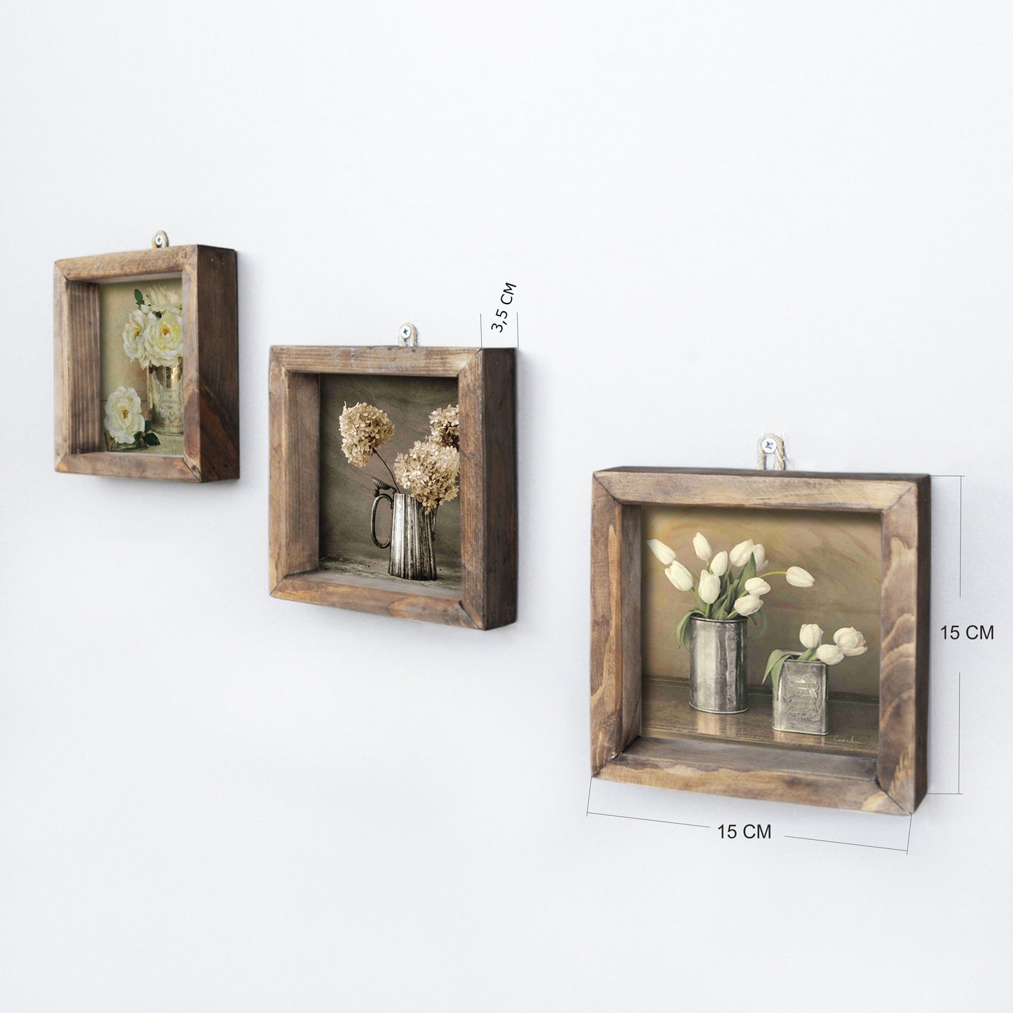 Ukrasno uokvireno MDF slika (3 komada), UKZM021