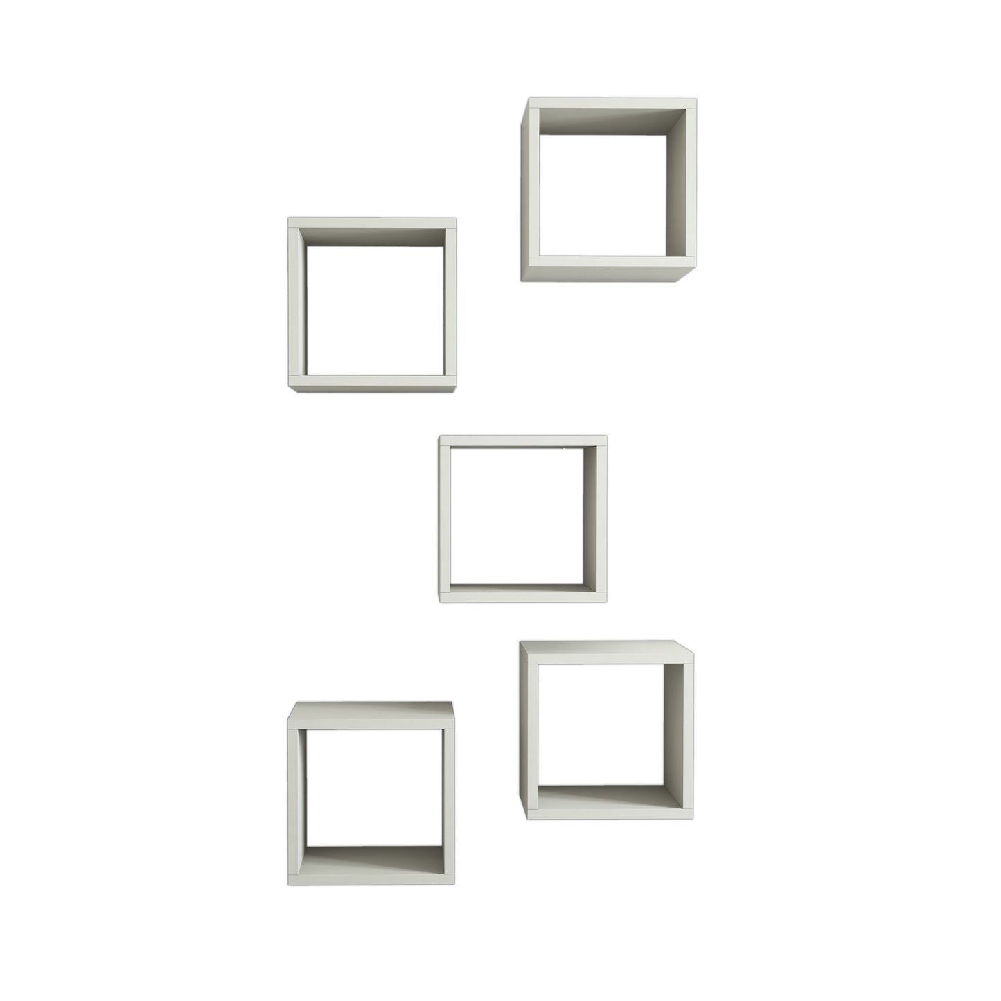 Zidna polica, Box - Cream