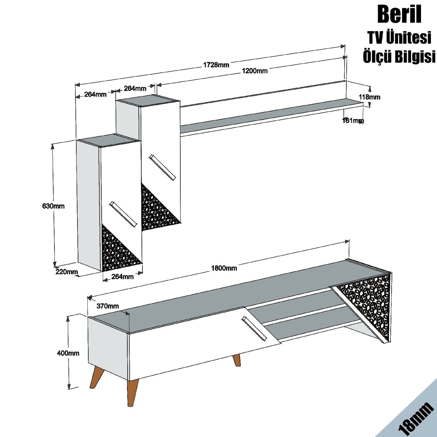 TV jedinica, Beril - Oak