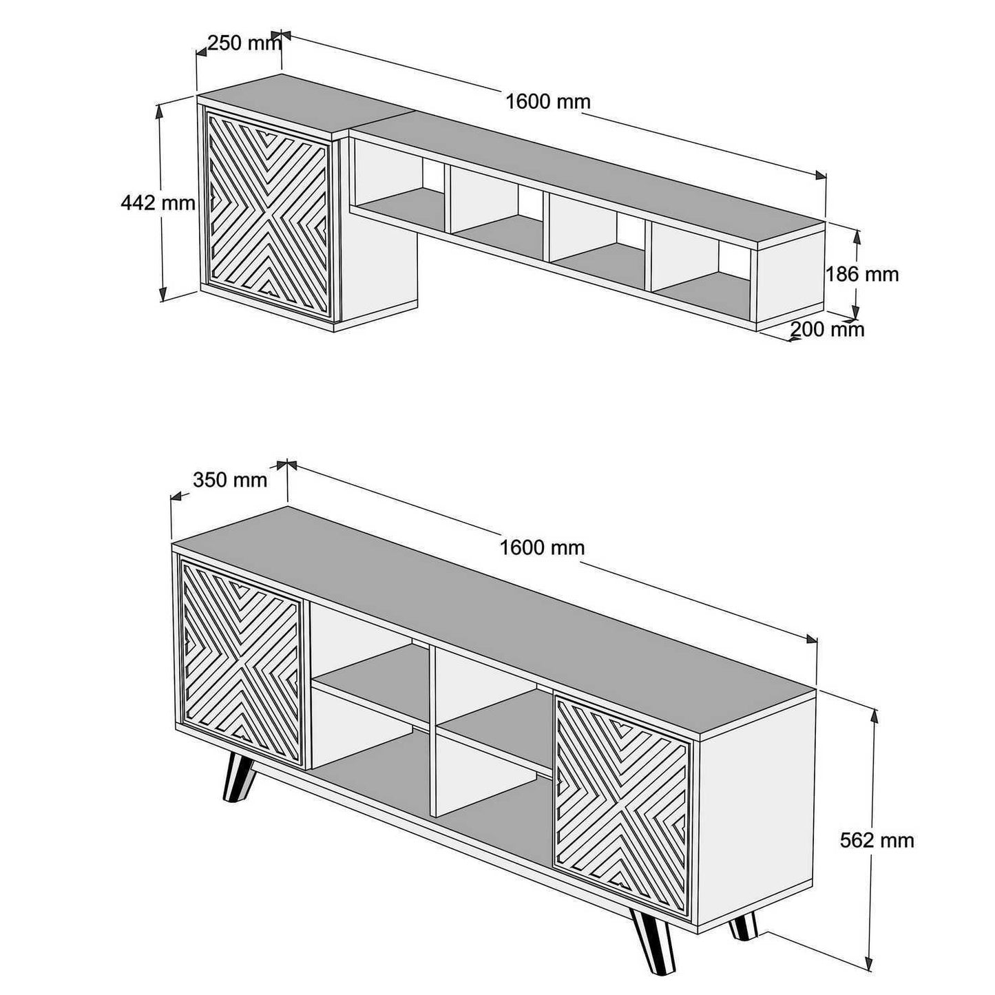 TV jedinica, İnci - Walnut