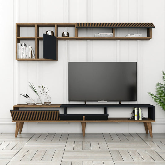 TV jedinica, Milan TV - Walnut, Anthracite