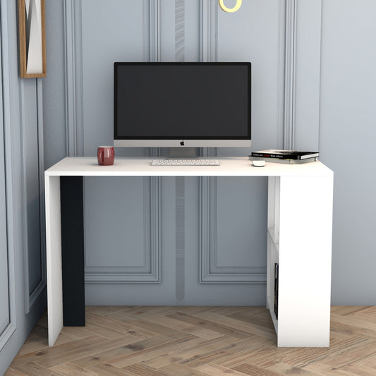 Studijski stol, Lima - White, Anthracite