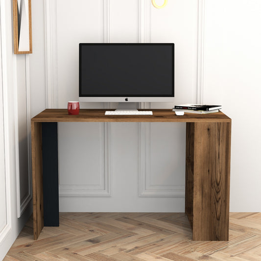 Studijski stol, Lima - Walnut, Anthracite