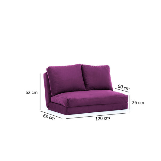 Dvosjed na razvlačenje TAIDA ljubičasta, Taida - Purple