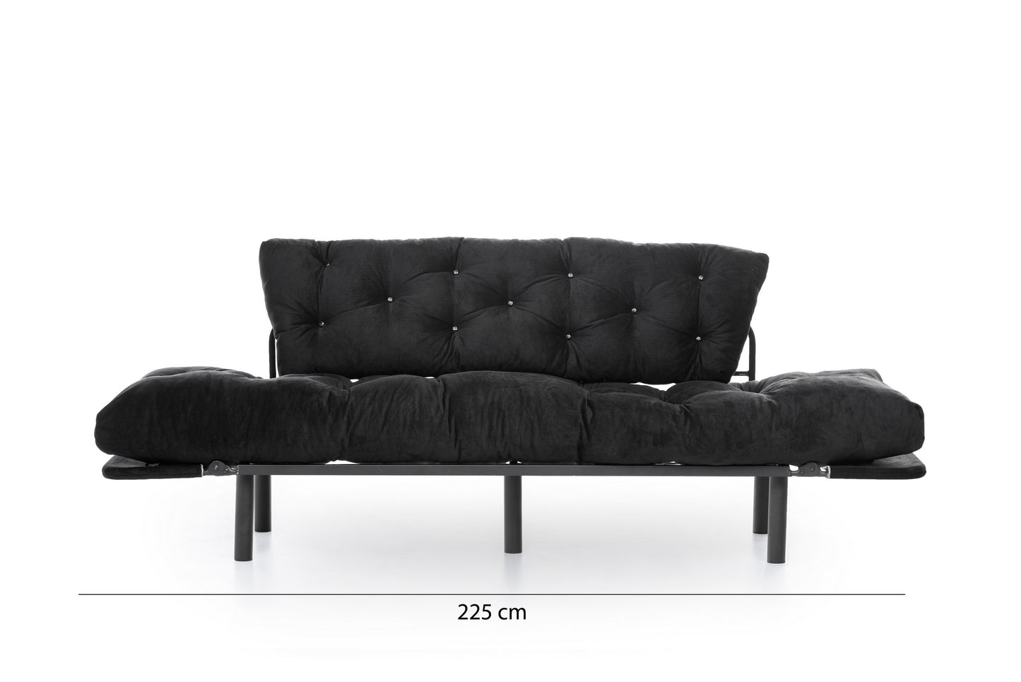 Trosjed na razvlačenje, Crno, Nitta Triple - Black