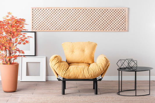 Fotelja, Senf, Nitta Single - Mustard