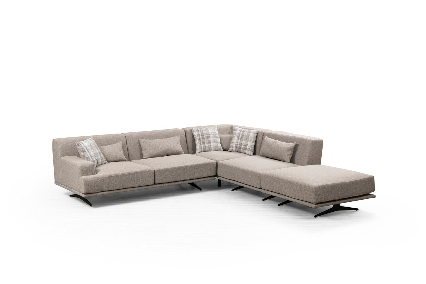 Kutna garnitura BENTLEY CORNER L3, krem, Bentley Corner (L3-C-O1-PUF)