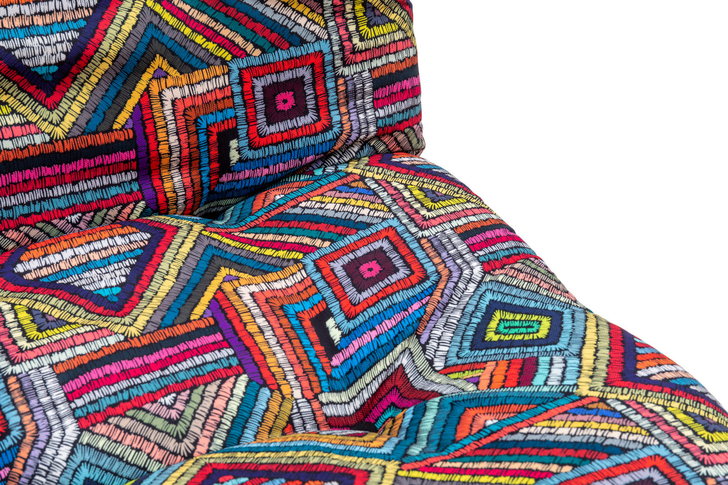 Fotelja na razvlačenje, Višebojno, Misa Small Solo - Patchwork