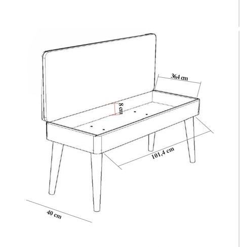 Set stola i stolica (4 komada), Vina 1053 - 3 - Anthracite, Atlantic