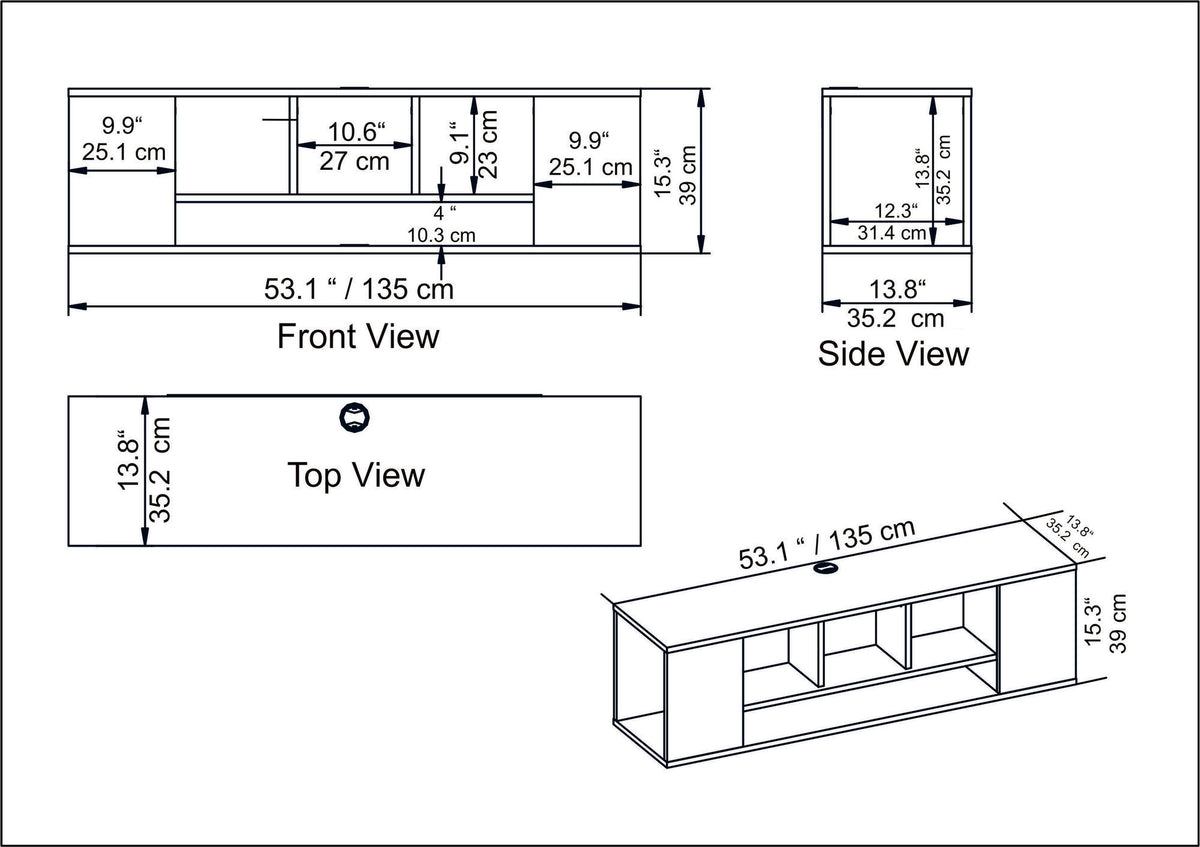 TV set, Paldi - Black