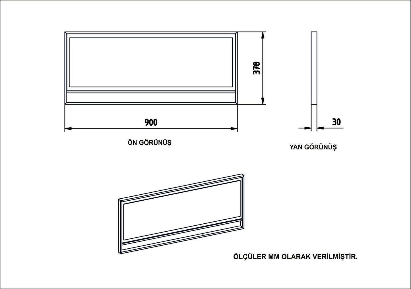 Ukrasno ogledalo Giselle