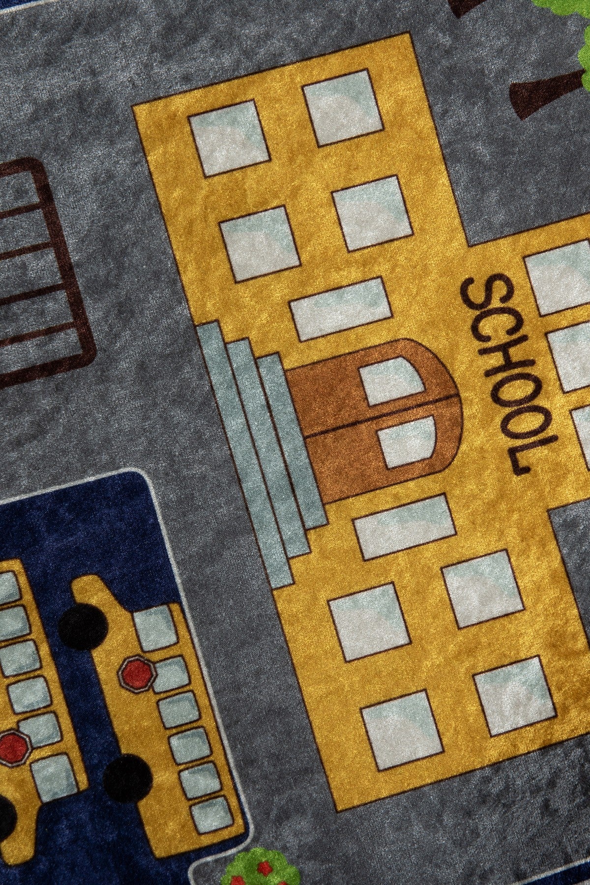 Tepih TOWN, dimenzije: 100*160 cm, Small Town - Grey
